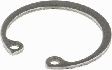 Pièces agricoles - Fasteners - Circlip intérieur 23x1,2mm DIN472 Acier inoxydable Kramp