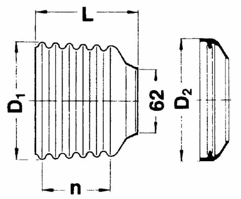 Pièces agricoles - Transmission - Coiffe de protection SC35 RP 7