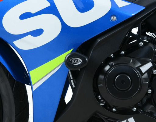Pièces Quad & Motos - Equipement véhicule - Tampons de protection R&G RACING Aero noir (sans perçage) Suzuki GSX250R