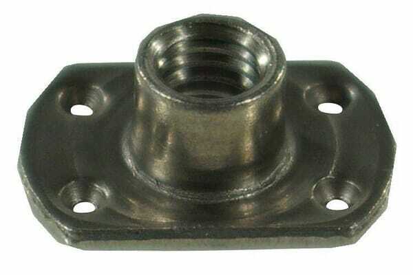 Pièces agricoles - Fasteners - Écrou à souder avec bride M8 acier classe 8 Kramp