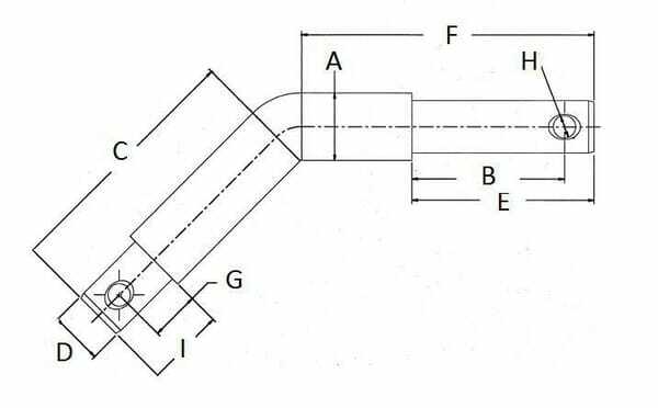 Pièces agricoles - Tracteur pièce adaptable - Axe 22/28/22x22mm Kramp