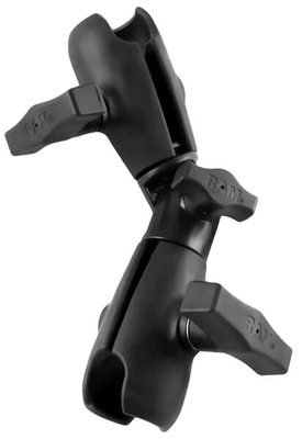 Pièces agricoles - Pièce Pulvérisateur - Double support pivotant et bras de serrage - Taille C 1 1/2"