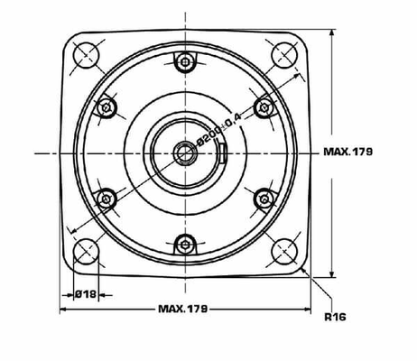 Pièces agricoles - Hydraulique - Moteur Orbit Cardan Ø50, Stand
