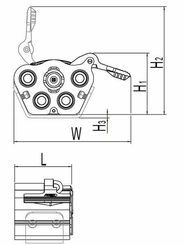 Pièces agricoles - Hydraulique - Multi-X Q12.5/19 côté accoupl.