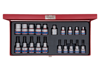 Outils - Outils divers - Coffret 3/8-1/2 Torx 20 pièces