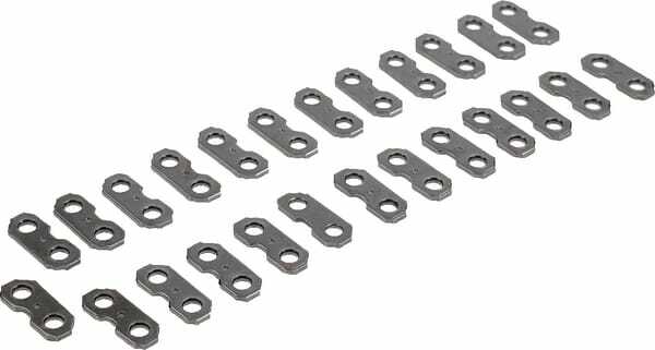 Pièces agricoles - Jardin et forêt pièce adaptable - Maillon attache rapide femelle 3/8" 1,3mm (x 25)