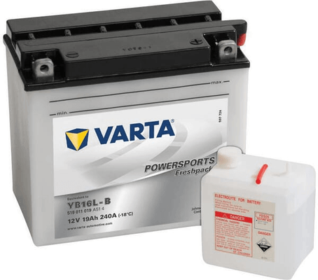 Pièces agricoles - Eclairage - Batterie 12V 19Ah 240A Sports motorisés Freshpack VARTA