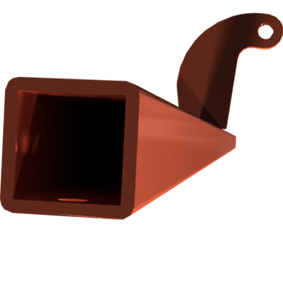 Pièces agricoles - Pièce divers - Tube de maintien 3 m soudé -peint-