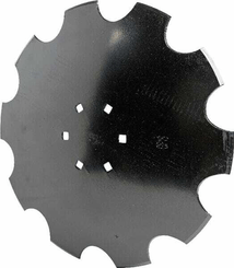 Pièces agricoles - Travail du sol - Disque herse crénelé 560mm 6-h