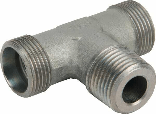 Pièces agricoles - Hydraulique - Té 15L - 1/2 BSPT