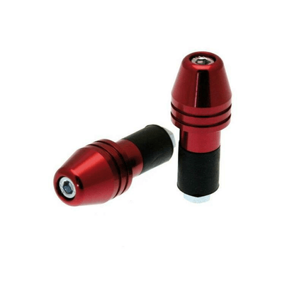 Pièces Quad & Motos - Equipement véhicule - Embouts de guidon BIHR Rocket Ø18mm rouge
