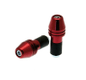 Embouts de guidon BIHR Rocket Ø18mm rouge