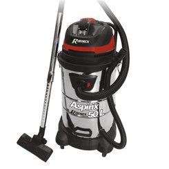 Materiels - Aspirateur - ASPIRATEUR BIDON 50L ASPIRIX50 1200W INOX + PRISE MACHINE