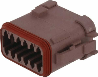 Pièces agricoles - Pièce Pulvérisateur - Logement de fiche 12 P. Femelle DT bra