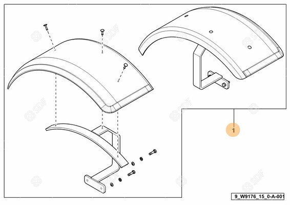 Pièces agricoles - Cabine et structure - AILE