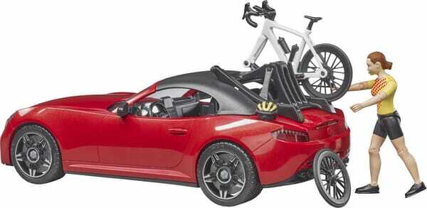 Loisirs - Jouets - Roadster avec 1 vélo de route et cycliste