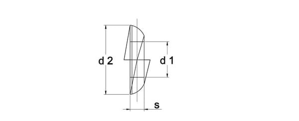 Pièces agricoles - Pièce divers - Rondelle élastique conique M18x26,5x3,4 mm