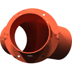 Pièces agricoles - Pièce divers - Y-piece 135 sys. -coatad-