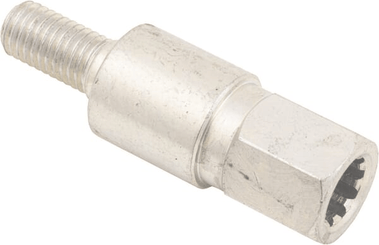 Pièces agricoles - Jardin et forêt pièce adaptable - Adaptateur type F, 10 cannelures Ø 8 mm