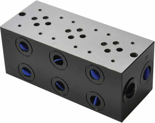 Pièces agricoles - Hydraulique - Plaque de base NG6+forage