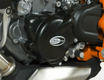 Couvre-carter gauche R&G RACING noir KTM/Husqvarna
