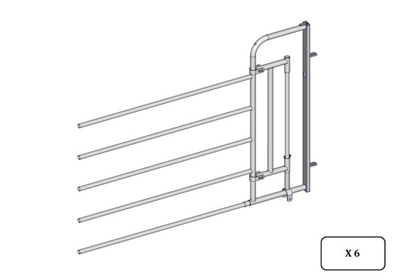 Materiels - Accessoires 100Kg-200Kg - PACK DE 6 AVANTS DUO HERBAGE