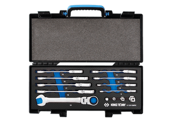 Outils - Outils divers - Coffret EVAWAVE clés mixtes à cliquet - 13 pièces