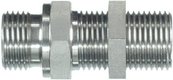 Raccord de cloison droit M/M 1/4" BSP SS