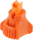 Buse à injection d'air RDX 120° 01 orange