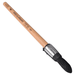 Chimie - Chimie divers - Pinceaux classiques pointus V star, poils de porc noirs 17 mm