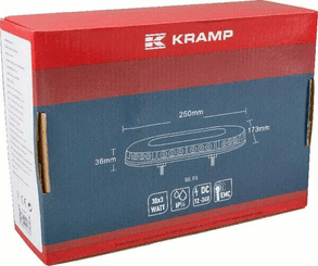 Pièces agricoles - Eclairage - Rampe lumineuse mini-rampe LED magnétique 3x30W