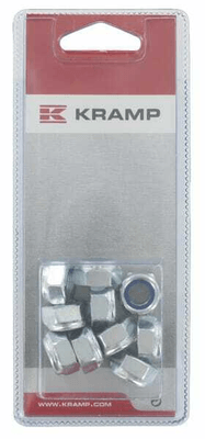 Pièces agricoles - Fasteners - Ecrou autobloquant M10 x 1,0 (10)