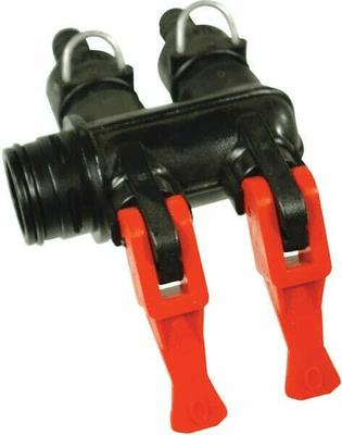 Pièces agricoles - Pièce Pulvérisateur - Section de vanne droite cpl.