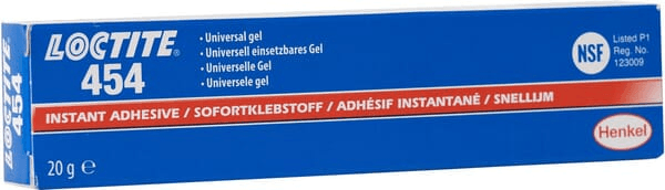 Chimie - Chimie divers - Gel adhésif instantané 454 - 20gr