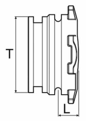 Pièces agricoles - Pièce Pulvérisateur - Cheville T3 29 mm
