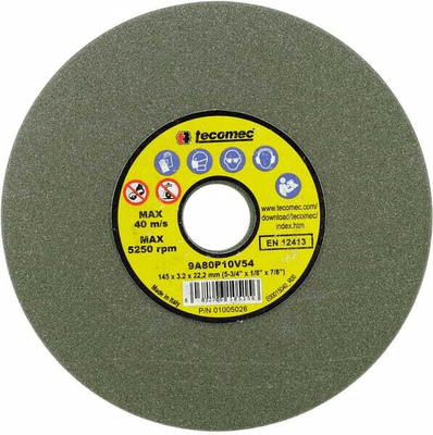 Pièces agricoles - Jardin et forêt pièce adaptable - Disque abrasif 145x3,2x22,2