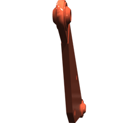 Pièces agricoles - Pièce divers - attelage inférieur peint