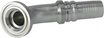 Raccord à sertir 4SH-DN32 avec flasque ø60,3 mm 45°