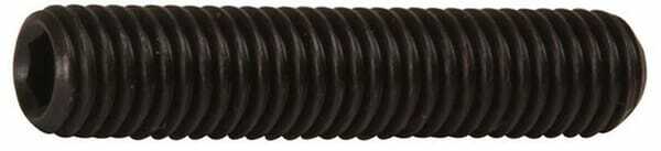 Pièces agricoles - Fasteners - Vis sans tête six pans creux bout cuvette M5x25 noire