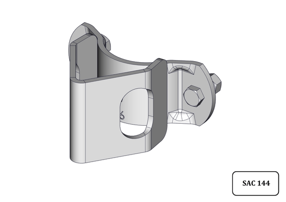 Accessoires et options matériel  - Matériel d'élevage - autre - DEMI BRIDE RONDE AUTOLOCK DOUBLE SV D.76MM (fin de vie)