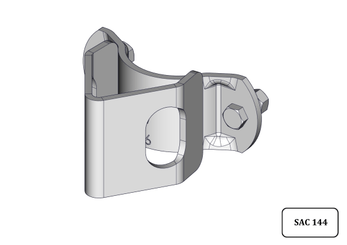 Accessoires et options matériel  - Matériel d'élevage - autre - DEMI BRIDE RONDE AUTOLOCK DOUBLE SV D.76MM (fin de vie)
