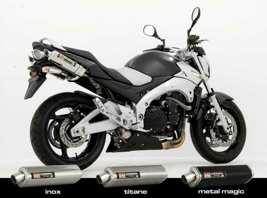 Pièces Quad & Motos - Pièces communes - SILENCIEUX YOSHIMURA TRI-OVAL TITANE POUR SUZUKI