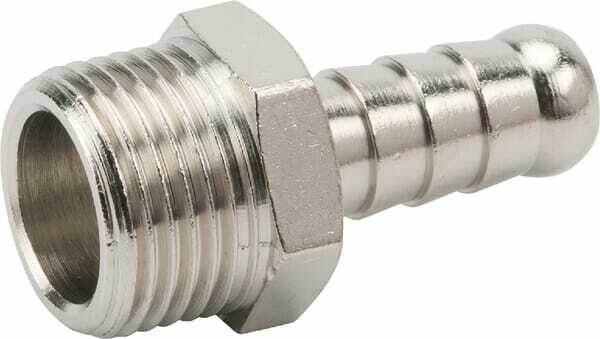 Pièces agricoles - Pièce pneumatique - Embout de tuyau 9 mm x 3/8"