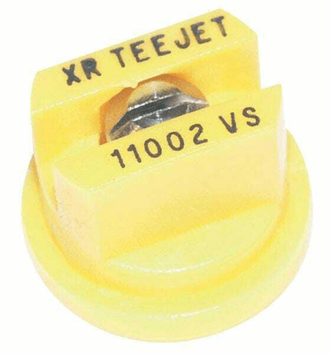 Pièces agricoles - Pièce Pulvérisateur - Buse à jet plat XR 110° 2 jaune céramique TeeJet