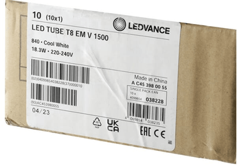 Pièces agricoles - Electricité - Tube LED EM 18.3W 840 G13 1500mm