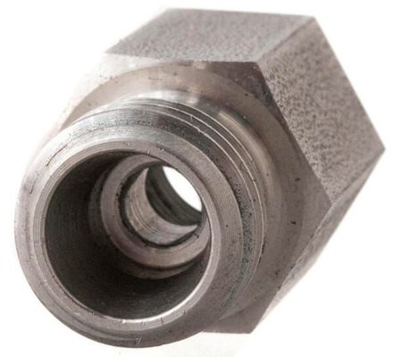 Pièces agricoles - Hydraulique - Raccord à filetage femelle 6L x 1/8" BSP SS