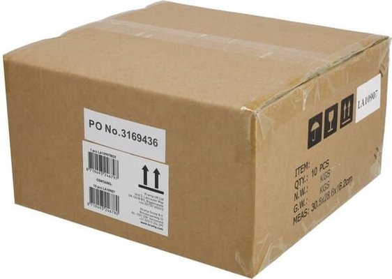 Pièces agricoles - Eclairage - Lampe de travail LED, 27W, 3420lm, ronde, blanche, 100x48,5x120mm, Deutsch 2 broches, inondation, Kramp (boîte de 10 pièces)