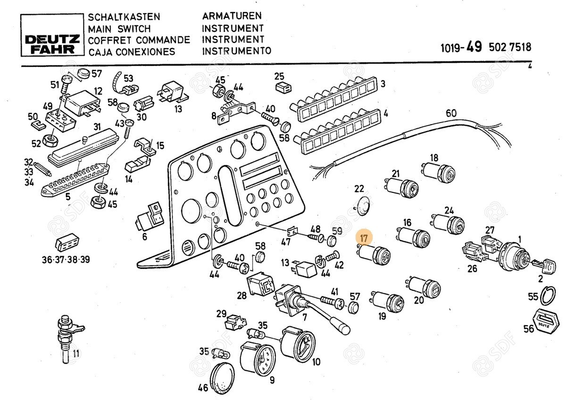 Pièces agricoles - Divers - COMMUTATEUR