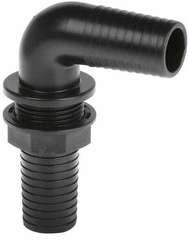 Pièces agricoles - Pièce Pulvérisateur - Passe-cloison 90° 1/2"