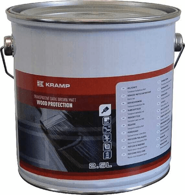 Chimie - Chimie divers - Peinture pour bois, brun 2,5L